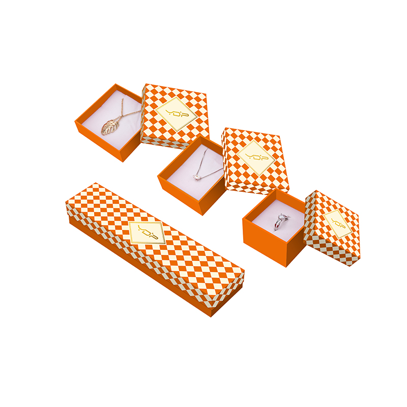 Recycled cardboard paper packaging jewellry boxes from jewelry box factory