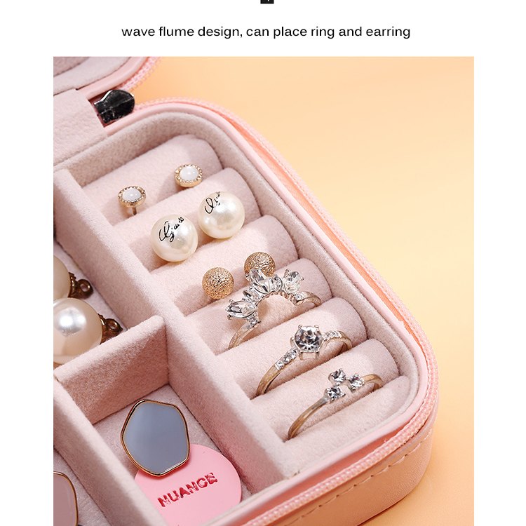 travel jewelry organizer box