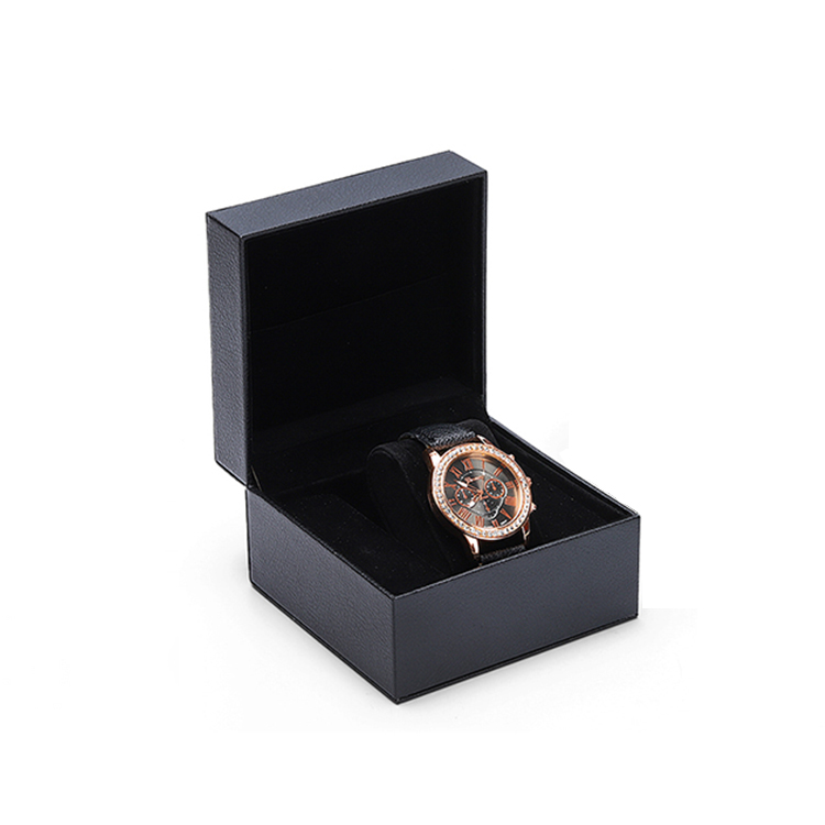 Leather watch gift packaging boxes watch case custom logo wholesale factory