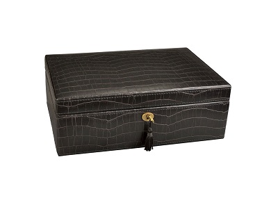 What materials are jewelry boxes usually made of