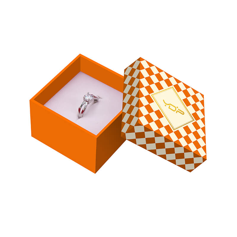 Recycled cardboard paper packaging jewellry boxes from jewelry box factory