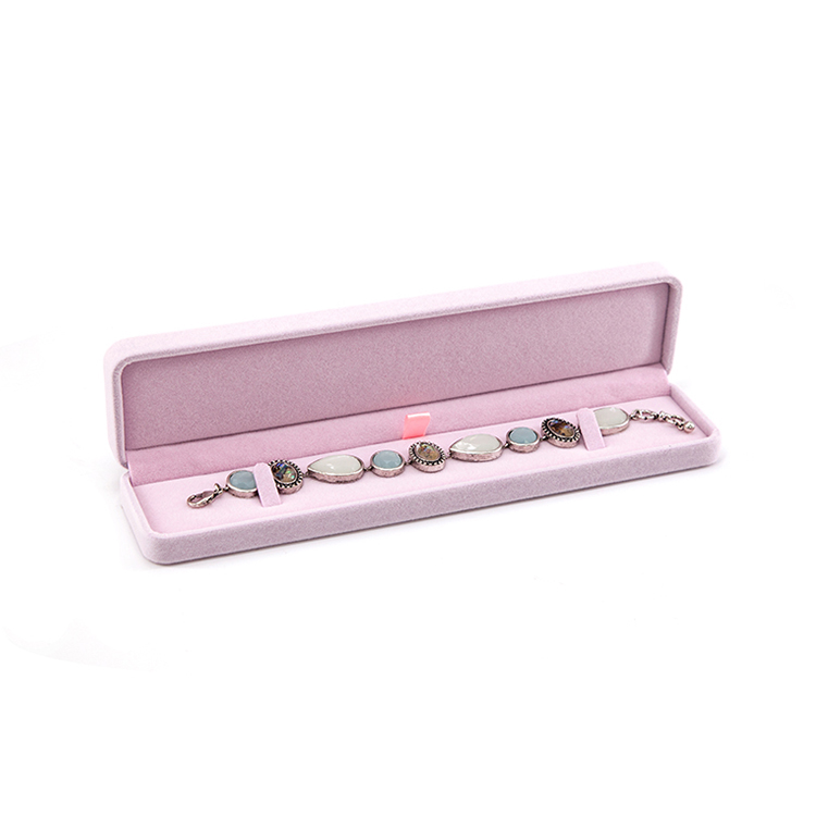 Fashion Luxury Wholesale customized velvet jewelry packaging box factory