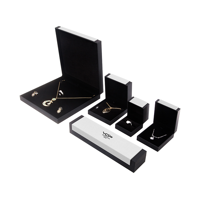 Classic style white and black leather Gift Packing Box  Wholesale Factory