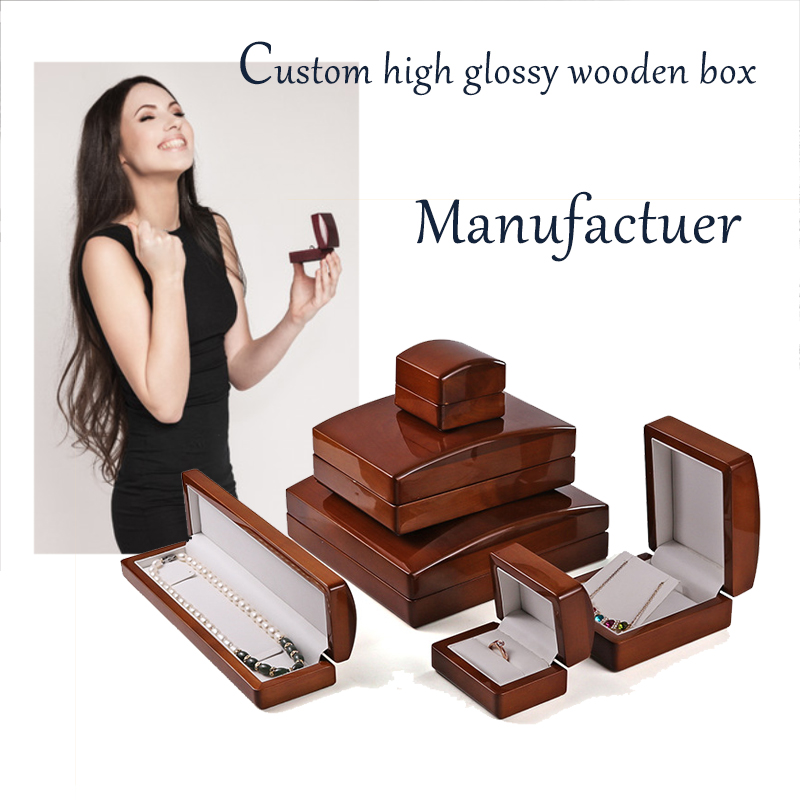 custom jewelry box wooden material