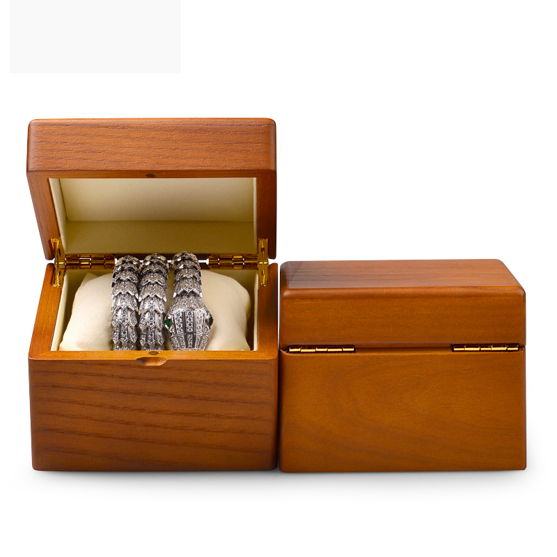 wooden jewelry bangle box