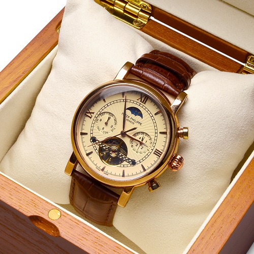 Wooden watch packaging box