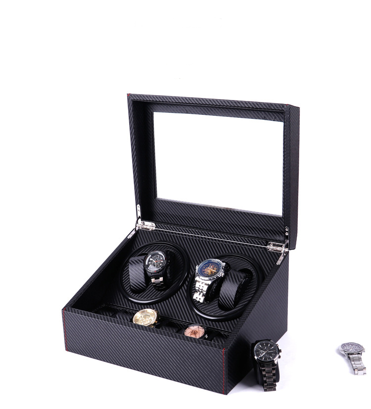 2 Rotators Leather Factory Watch case storage packaging box