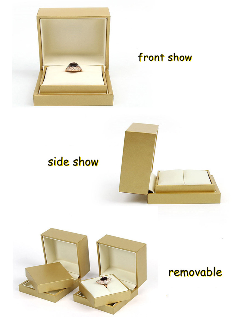 gold and silver card packaging box