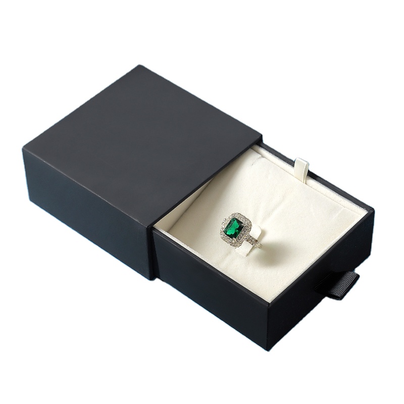 Drawer Fashion Custom Logo Jewlery Storage Necklace Bracelet Earring Ring box